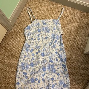 Cute floral mini dress